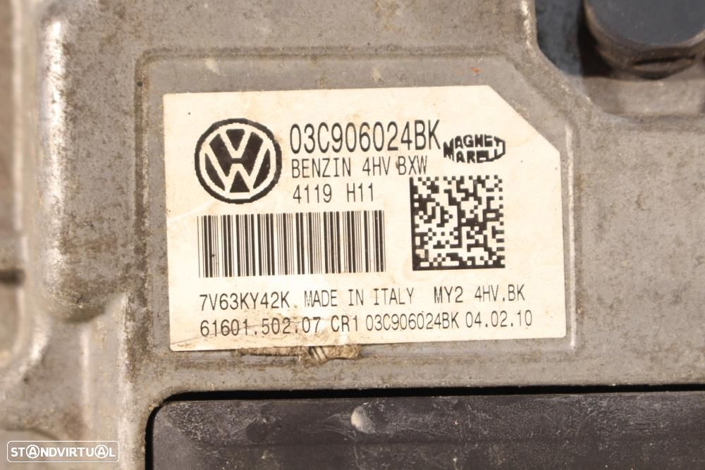 Centralina De Motor Seat Ibiza Iv (6J5, 6P1)  03C906024bk - 7