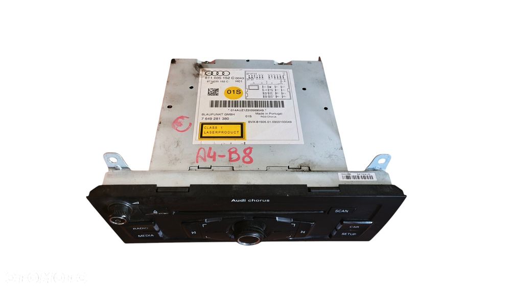 AUDI A4 B8 09r RADIO RADIOODTWARZACZ 8T1035152C - 2