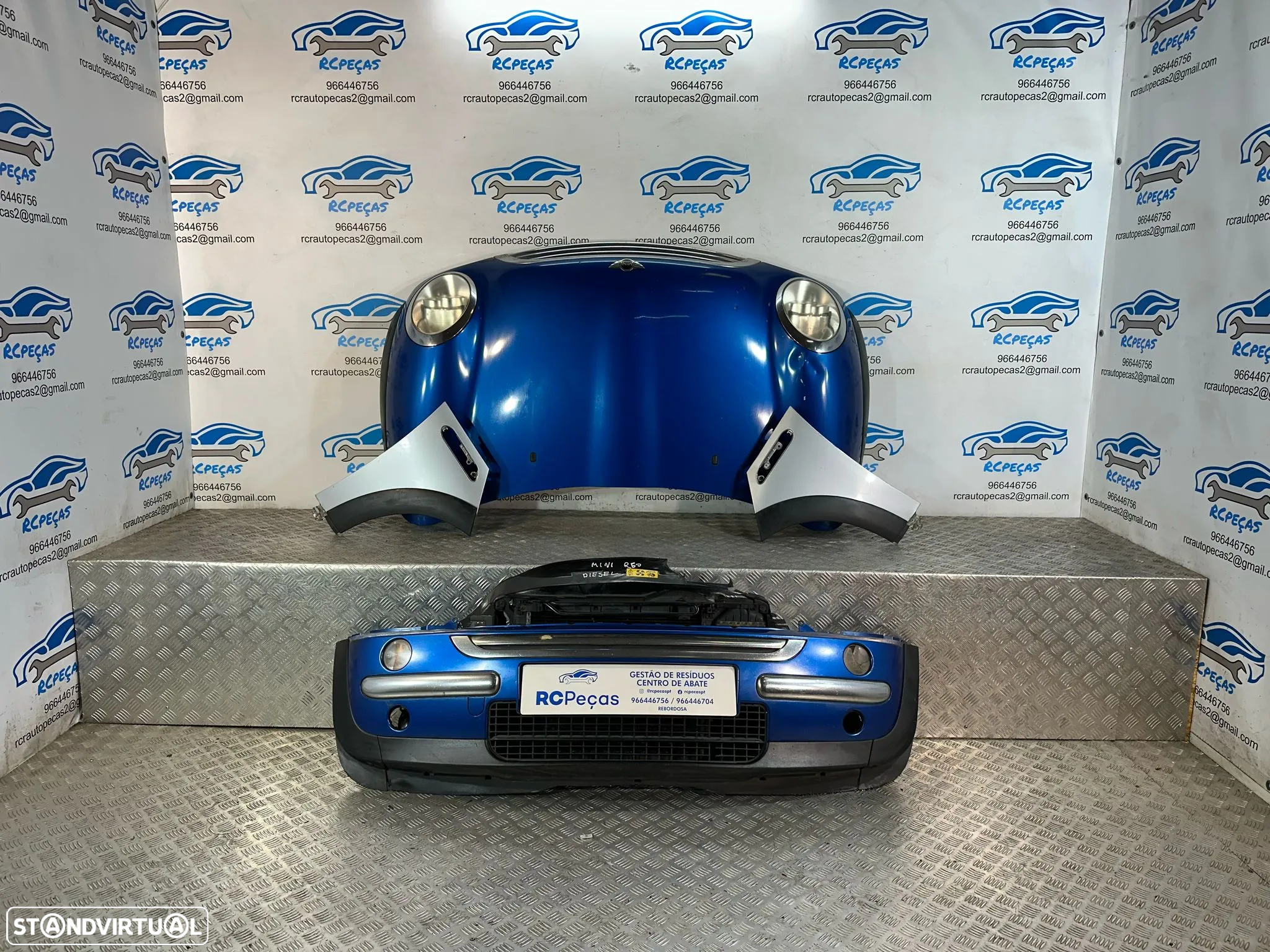 .Frente Completa Original Mini Cooper One S D R50 R52 Cabrio R53 2000 a 2008 - 2