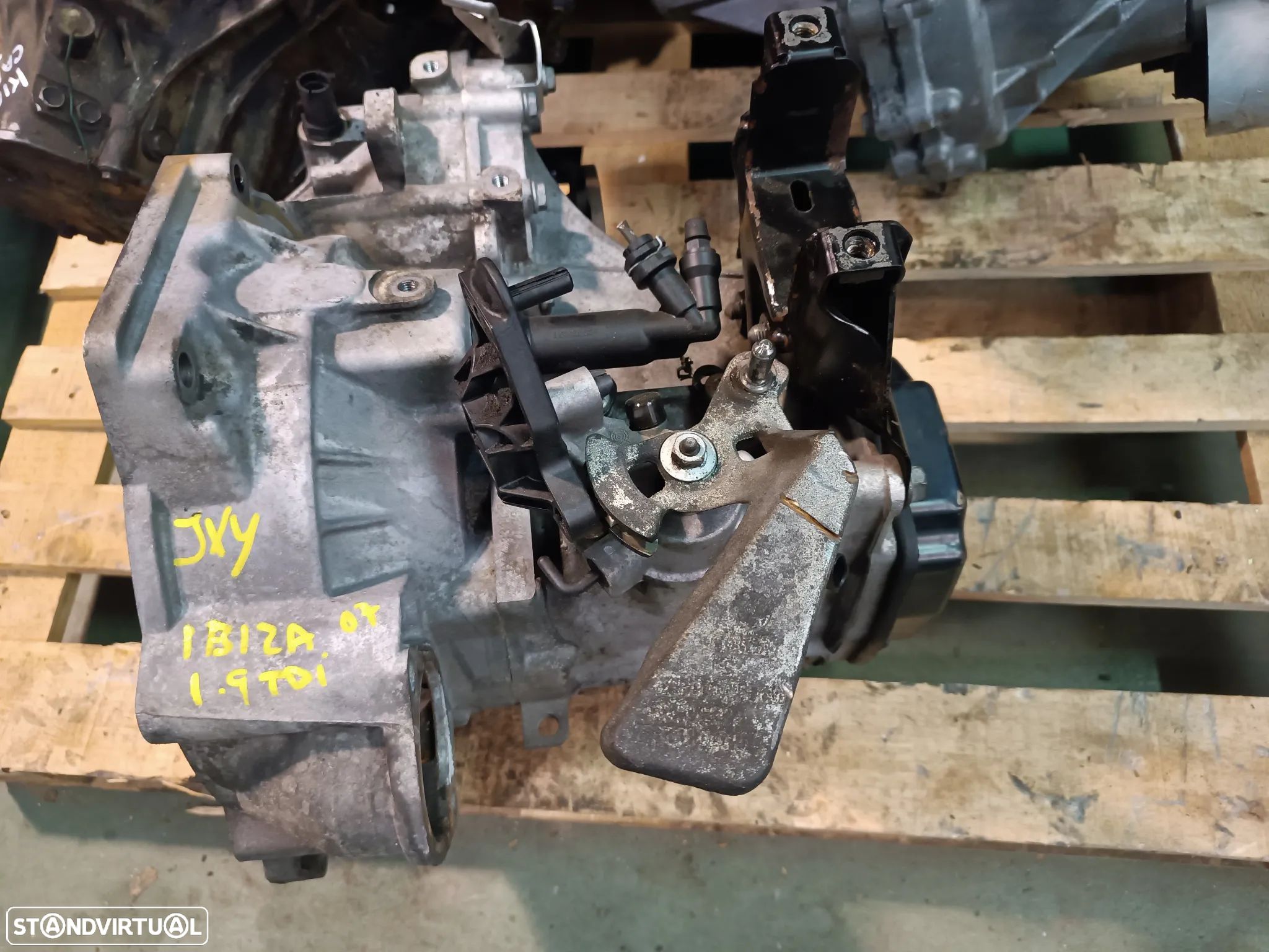 CAIXA DE VELOCIDADES SEAT IBIZA 6L / VOLKSWAGEN POLO 9N 1.9TDI 100CV JXY / GGU - 1