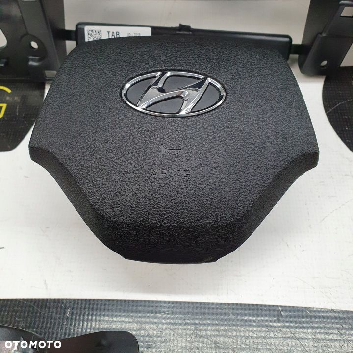 HYUNDAI TUCSON LIFT DESKA ROZDZIELCZA KONSOLA KOKPIT PULPIT PODUSZKI AIRBAG AIR BAG PASY KIT SET - 7