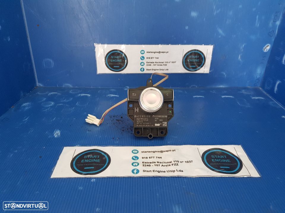 Joystick comutador  controlador Radio GPS Mercedes Classe E W207 W212 Classe C W204 CLS W218 - 1