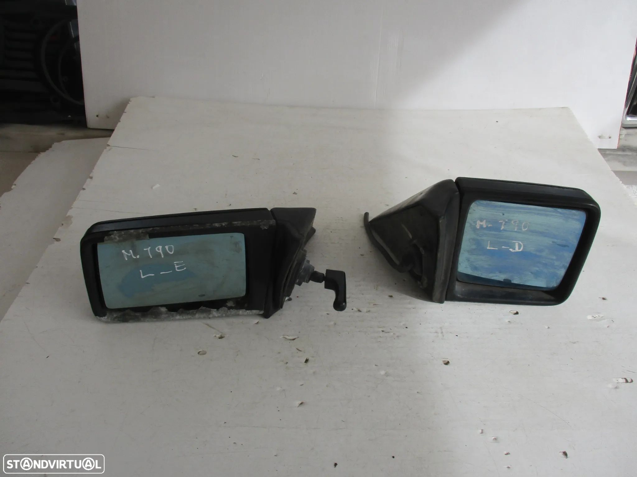 Espelho Retrovisor Mercedes 190 Esquerdo Direito - 1
