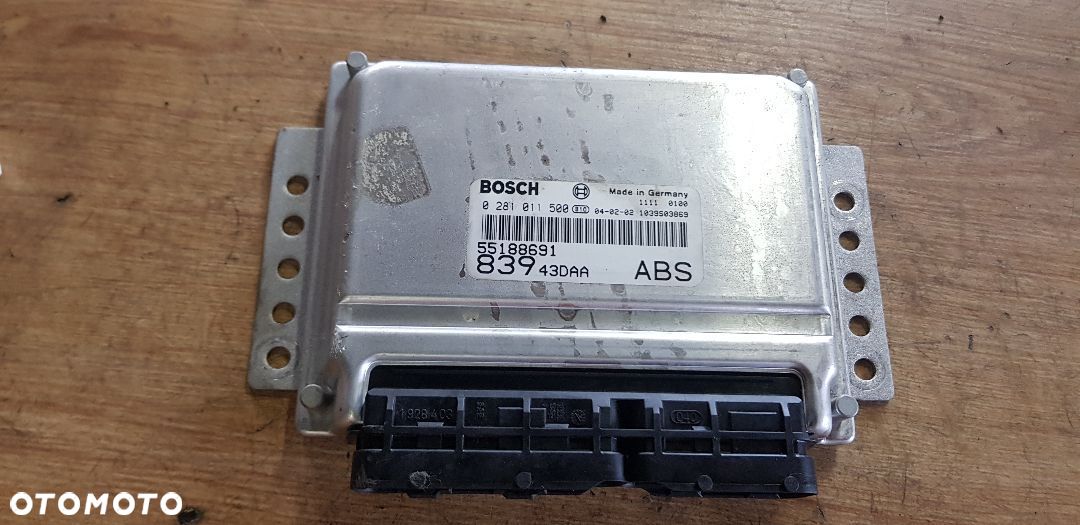 LANCIA LYBRA 1.9 JTD STEROWNIK SILNIKA 0281011500 - 1