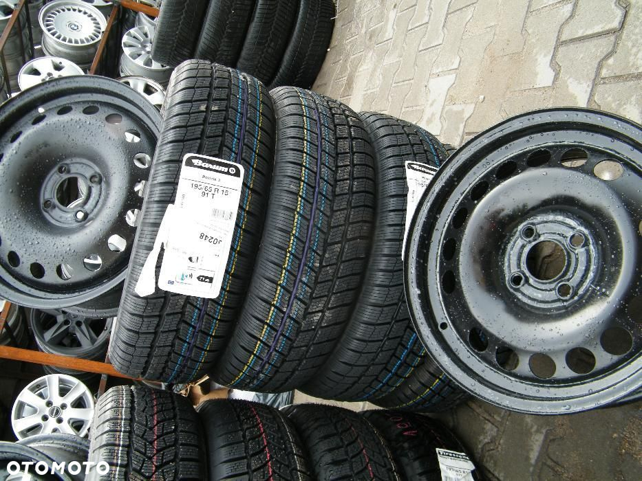 NOWE koła zimowe 195/65/15 Audi Vw Skoda Seat Opel Fiat Ford Volvo itp - 4