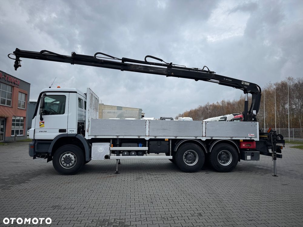 Mercedes-Benz ACTROS 2636 6x4 żuraw dżwig HIAB XS166 HIDUO - 8
