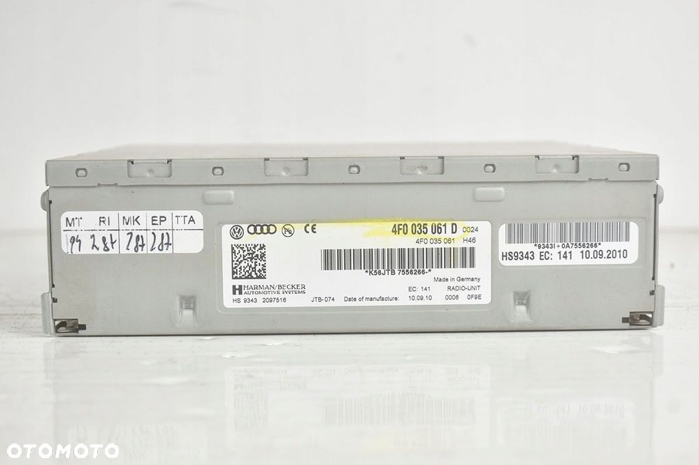 tuner radia * moduł audi a4 a5 a6 q5 q7 4f0035061d - 3