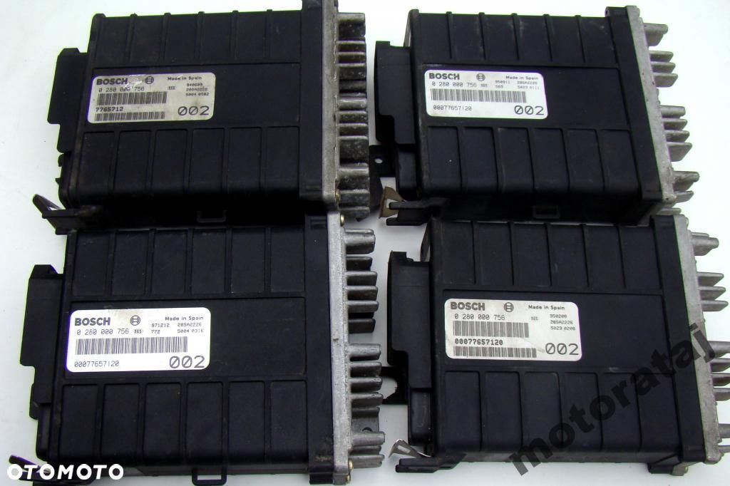 KOMPUTER STEROWNIK FIAT 0280000756 00077657120 002 - 1