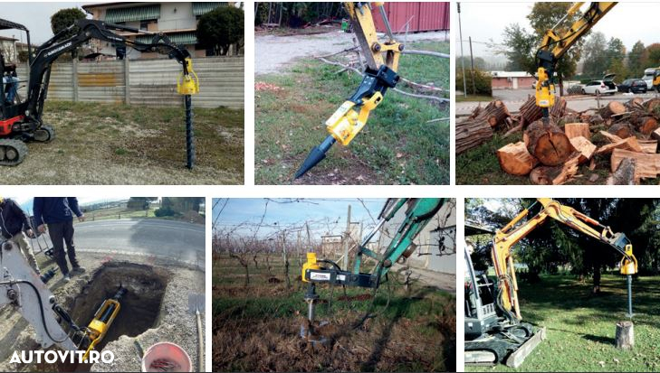 Foreza orizontala miniexcavator 1.6 T Ghedini TA20 - 2