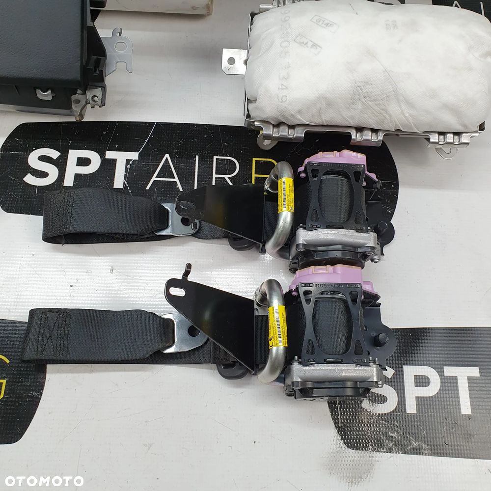 TOYOTA COROLLA E21 DESKA ROZDZIELCZA NITKA KONSOLA KOKPIT PULPIT PODUSZKI AIRBAG AIR BAG PASY KIT SET - 11