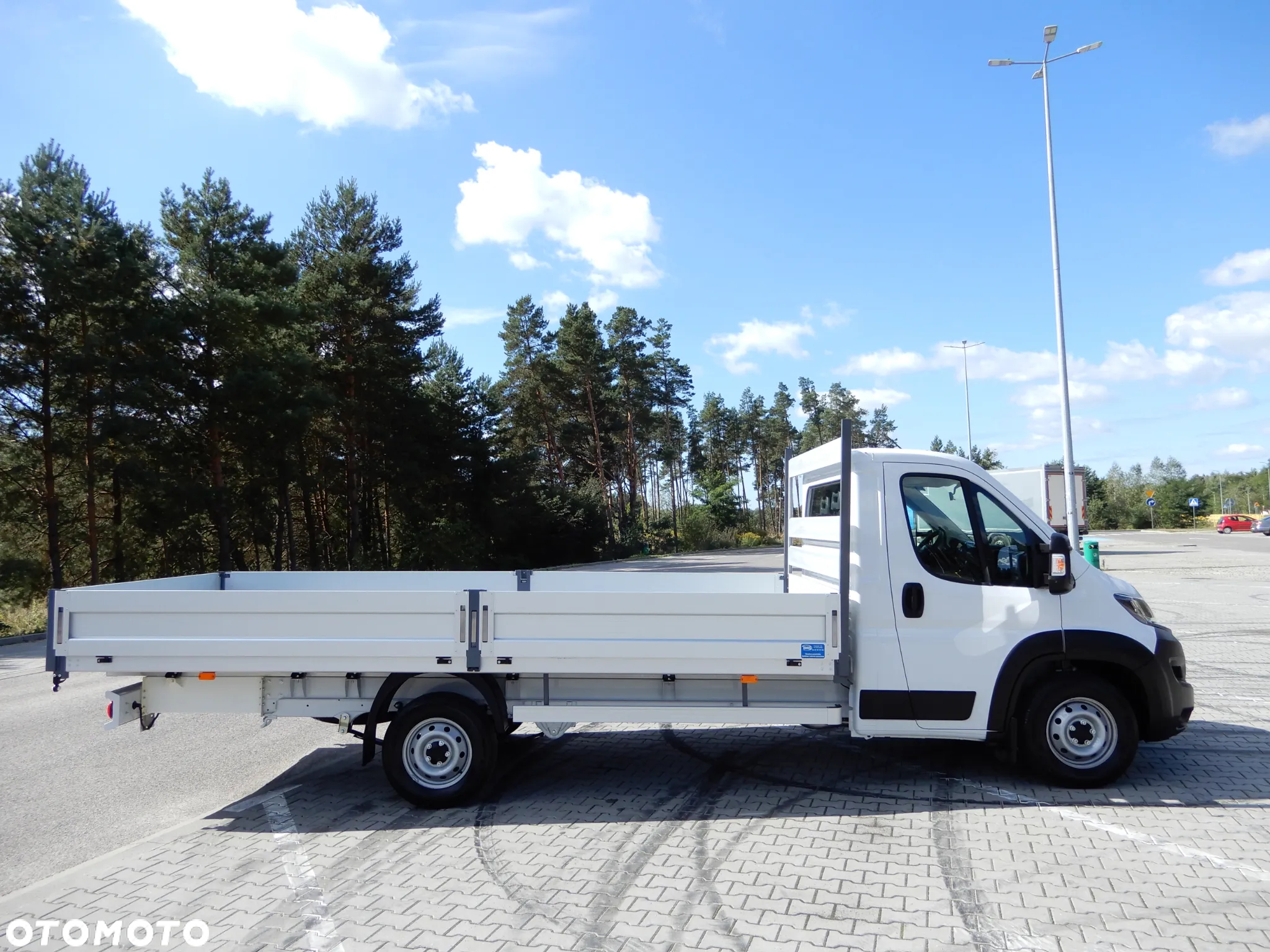 Fiat Ducato Serii 8 MAXI Wzmacniany 2.2 MultiJet3 H3-POWER 160 KM Skrzynia Otwarta 4.91 CM 10 E.Palet Android Auto Carplay Stan Auta JAK NOWY OKAZJA - 3