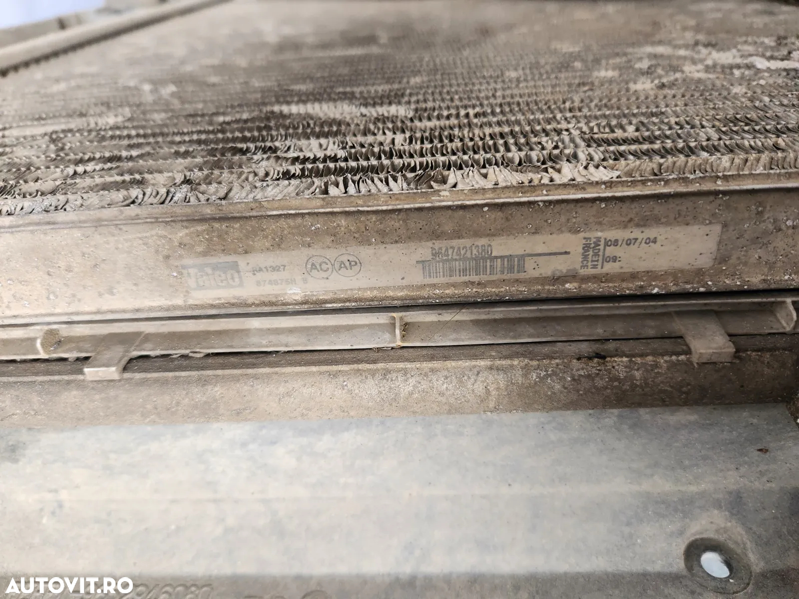 Trager Calandru Fata Radiator Apa Clima Termocupla Peugeot 307 Benzina - 12