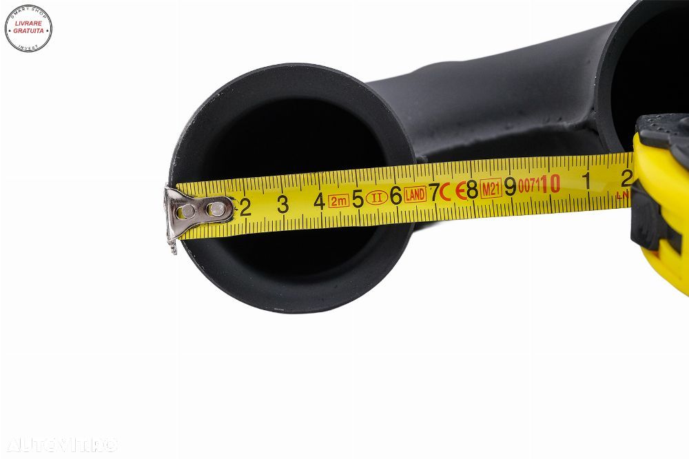 Difuzor Bara Spate Evacuare Dubla Audi Q8 S-Line (2018-2023) Evacuari Negre- livrare gratuita - 16