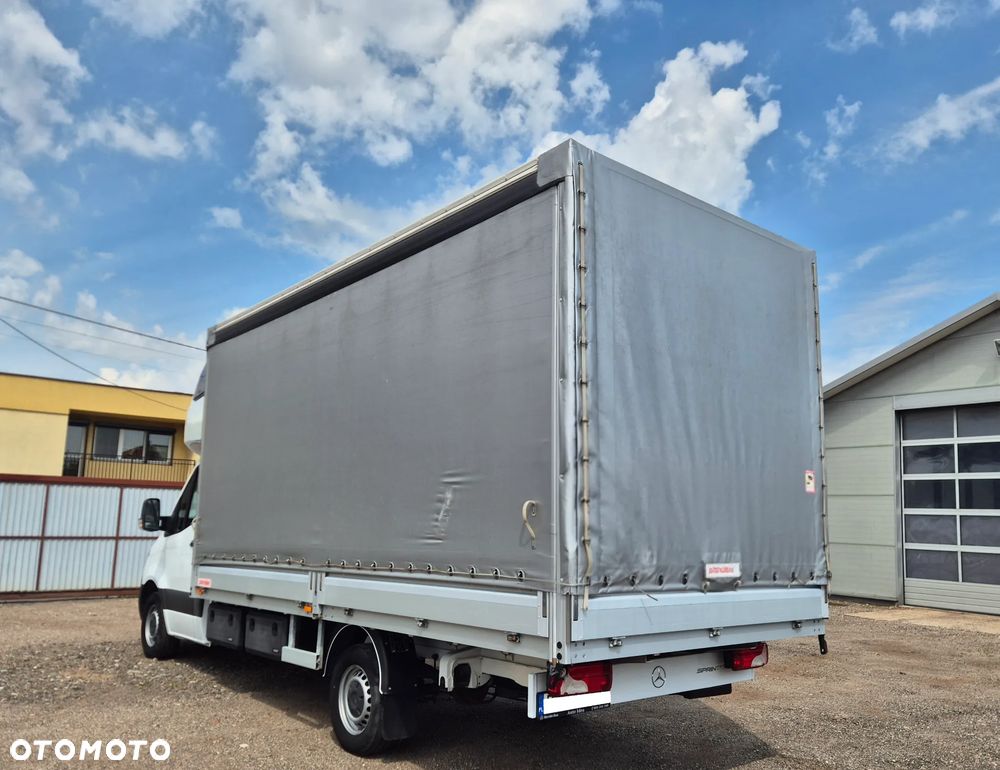Mercedes-Benz SPRINTER 315 AUTOMAT GWARANCJA PRODUCENTA 09.2027 9G-TRONIC PLANDEKA FIRANA 10EP BEZKLUCZYKOWY DOSTĘP SALON PL BEZWYPADKOWY BEZ WKŁADU SERWIS ASO FV23% 2.0 150KM - 17