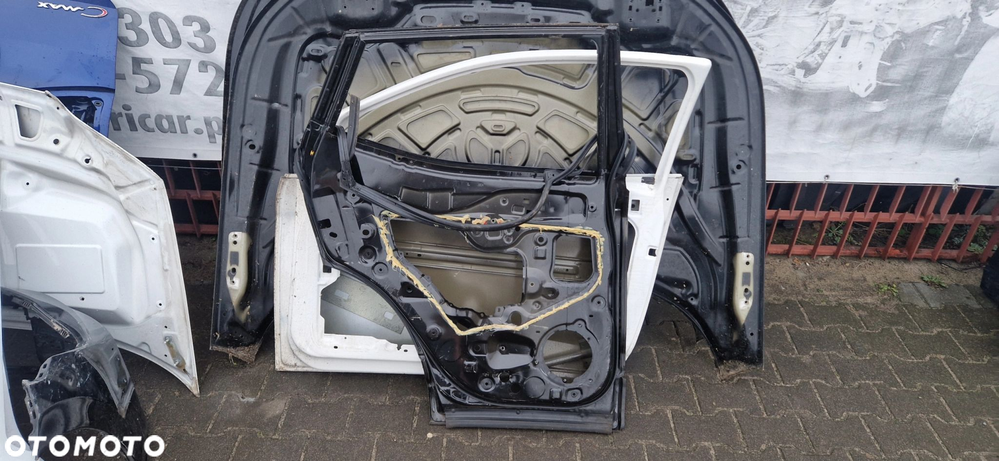 Drzwi Nissan Qashqai II 2013-2021r. Tył Lewy - 3