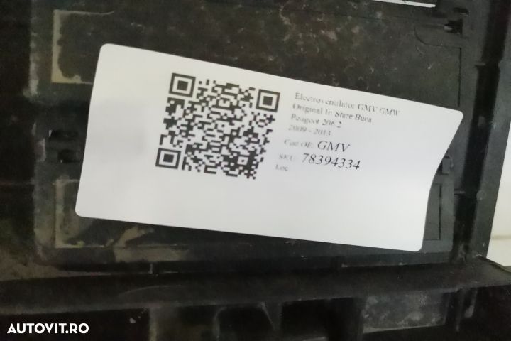 Electroventilator GMV GMW Original In Stare Buna Peugeot  206 2 2009 2 - 4