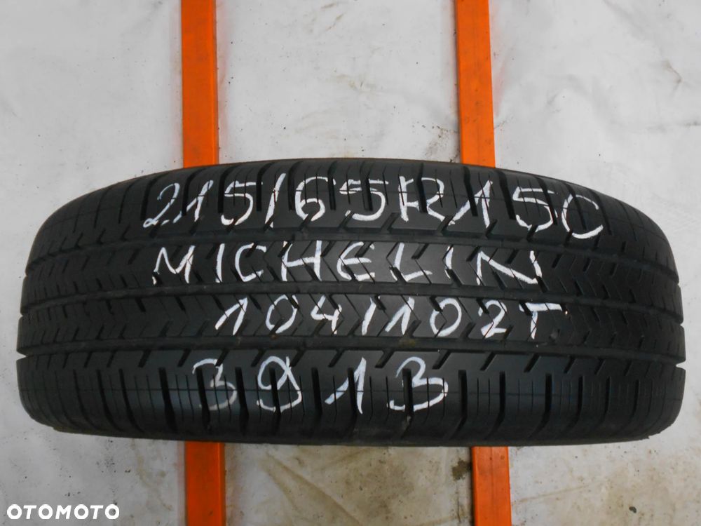 OPONA POJEDYNKA  215/65R15C MICHELIN AGILIS 51 DOT 3913 10MM - 1