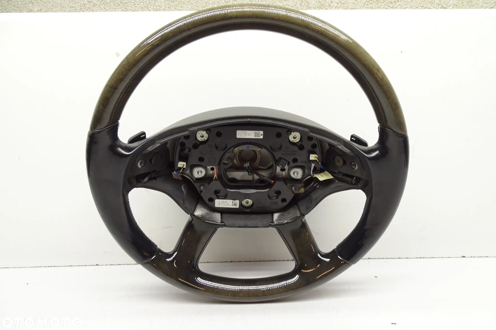 MERCEDES CL 216 KIEROWNICA ZIELONE DREWNO A2214603403 - 1