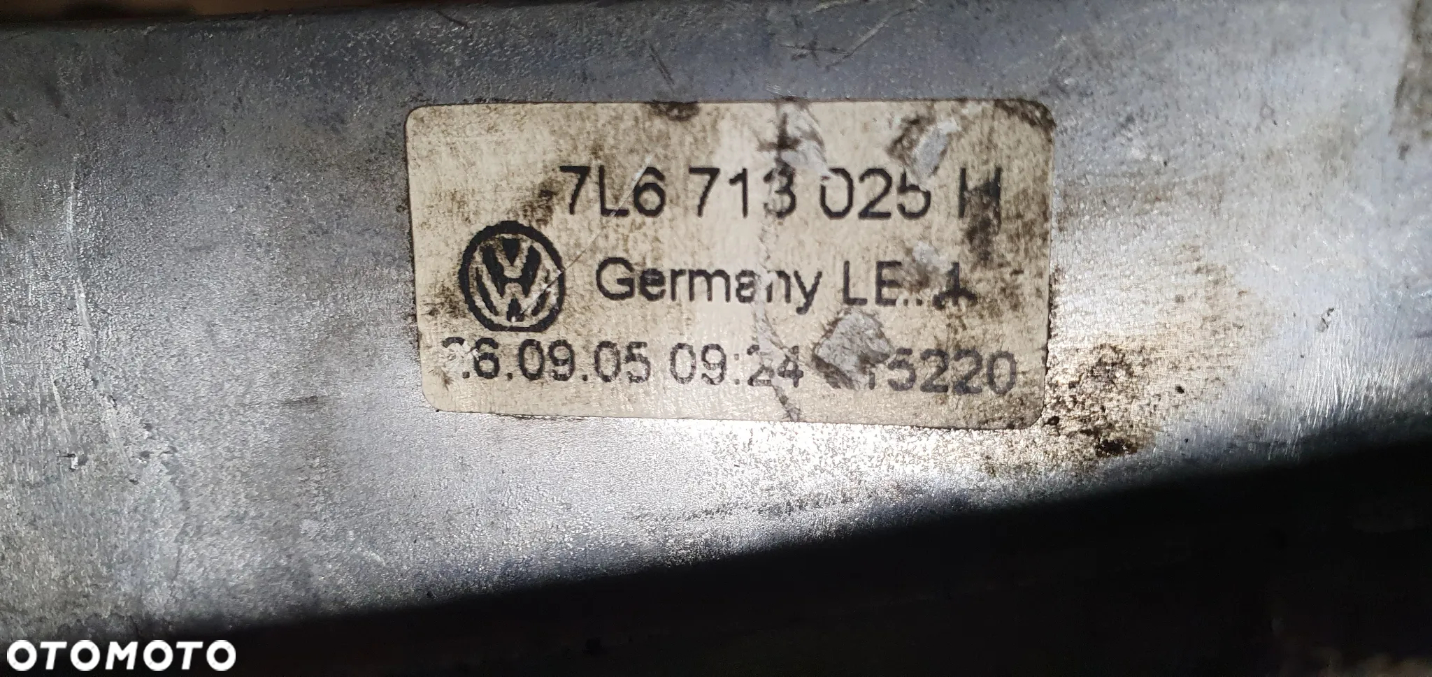 Linka zmiany biegów wybieraka podstawa Automat VW Touareg 7L6713265B 7L6713025H - 7