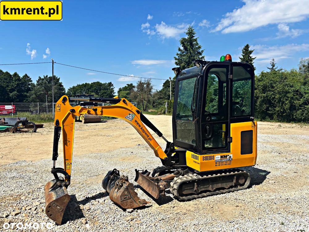 JCB 16 C-1 T3 MINI-KOPARKA 2022R | JCB 8015, 8016, 8025, 8030, YANMAR SV 15, CAT 302.5, 302.4, 301.6, 301.8, KUBOTA U27 - 16