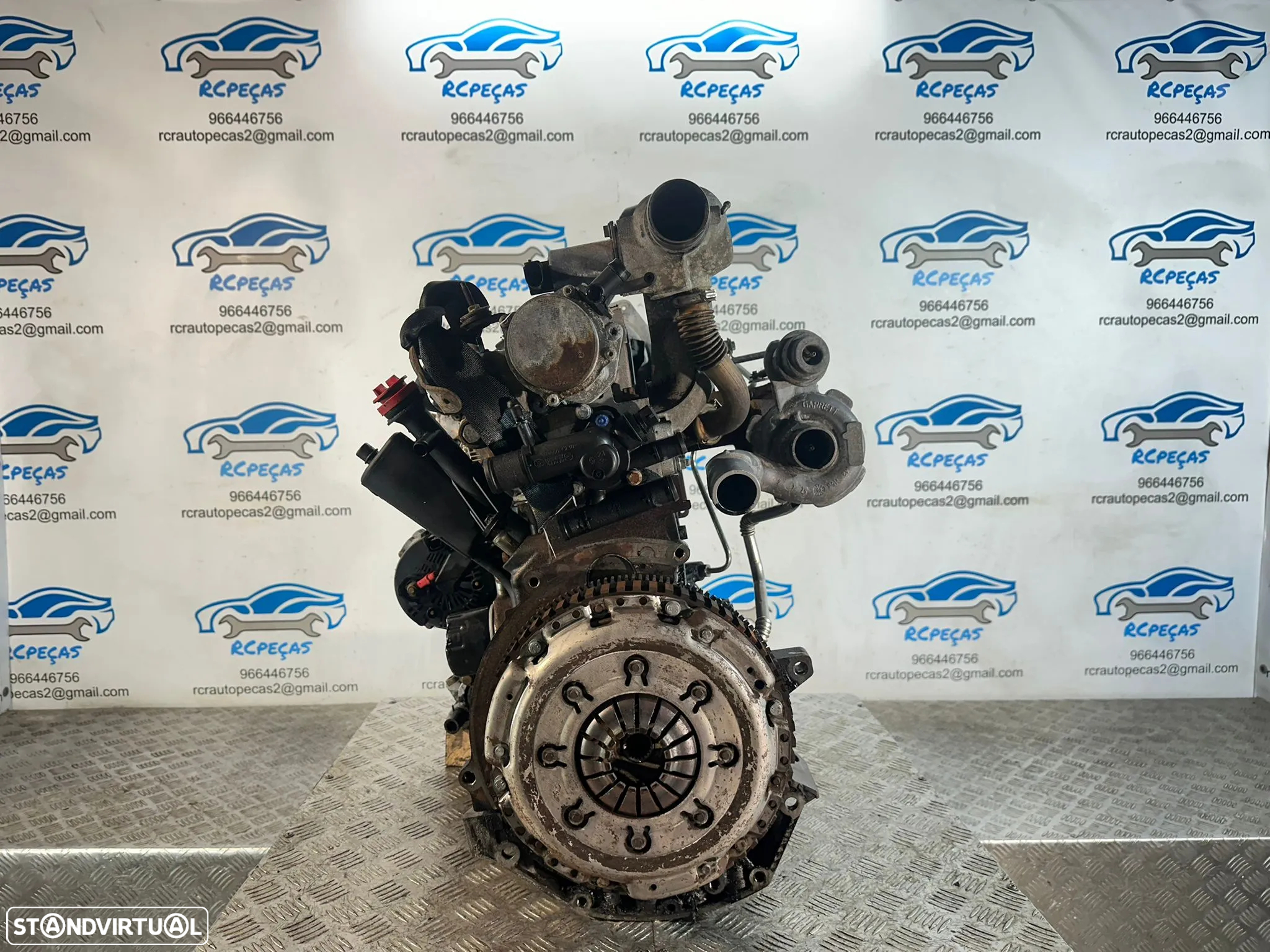 .Motor Completo Renault Nissan Opel F9QU762 F9Q762 F9Q 762 1.9 DCi 82cv 8v - 3