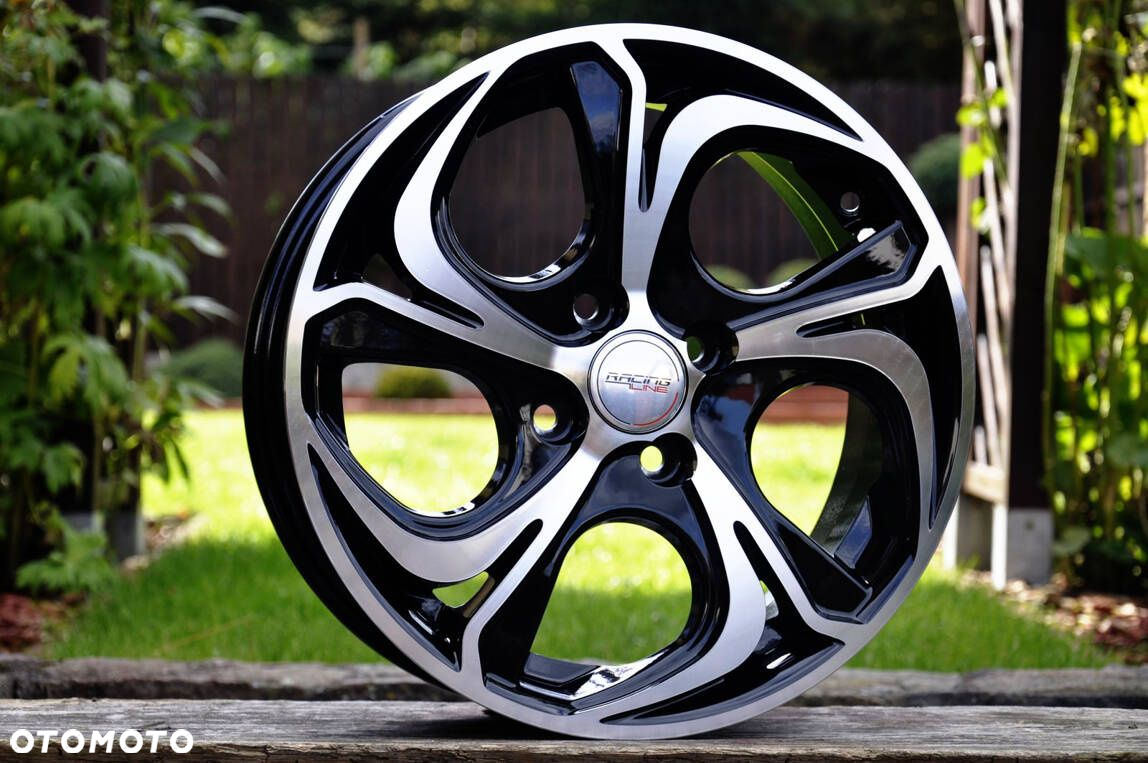 4x Felgi 15 4x108 m.in. do CITROEN C3 C4 PEUGEOT 206 207 208 - BY980 (LU1235) - 4