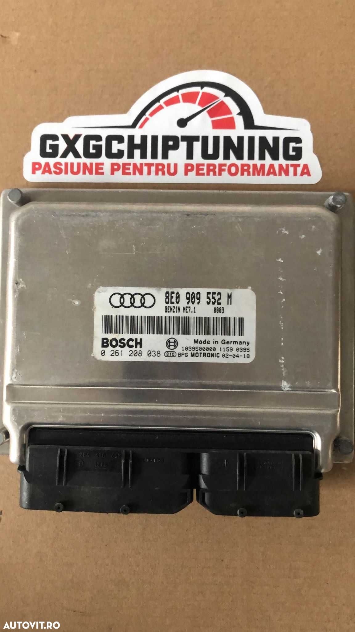 ECU Calculator motor Audi A4 2.4, cod 0261208038 - 1