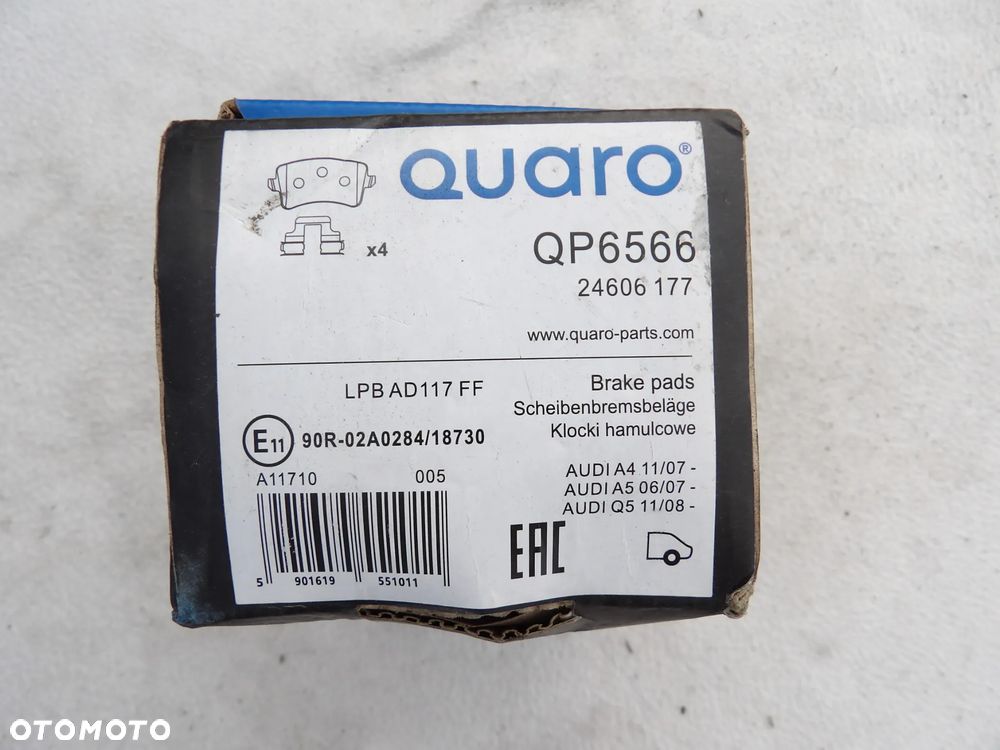 AUDI - KLOCKI HAMULCOWE - QP6566 - 1