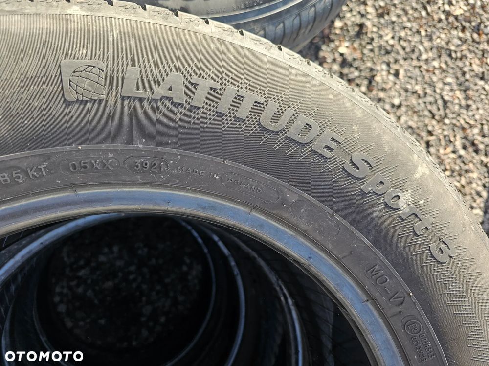 Opony letnie MICHELIN 245/65R17 111H LATITUDE SPORT 3 MO-V (4szt.) (2x4,0 2x5,5) (DOT: 4x3921) L460 - 5