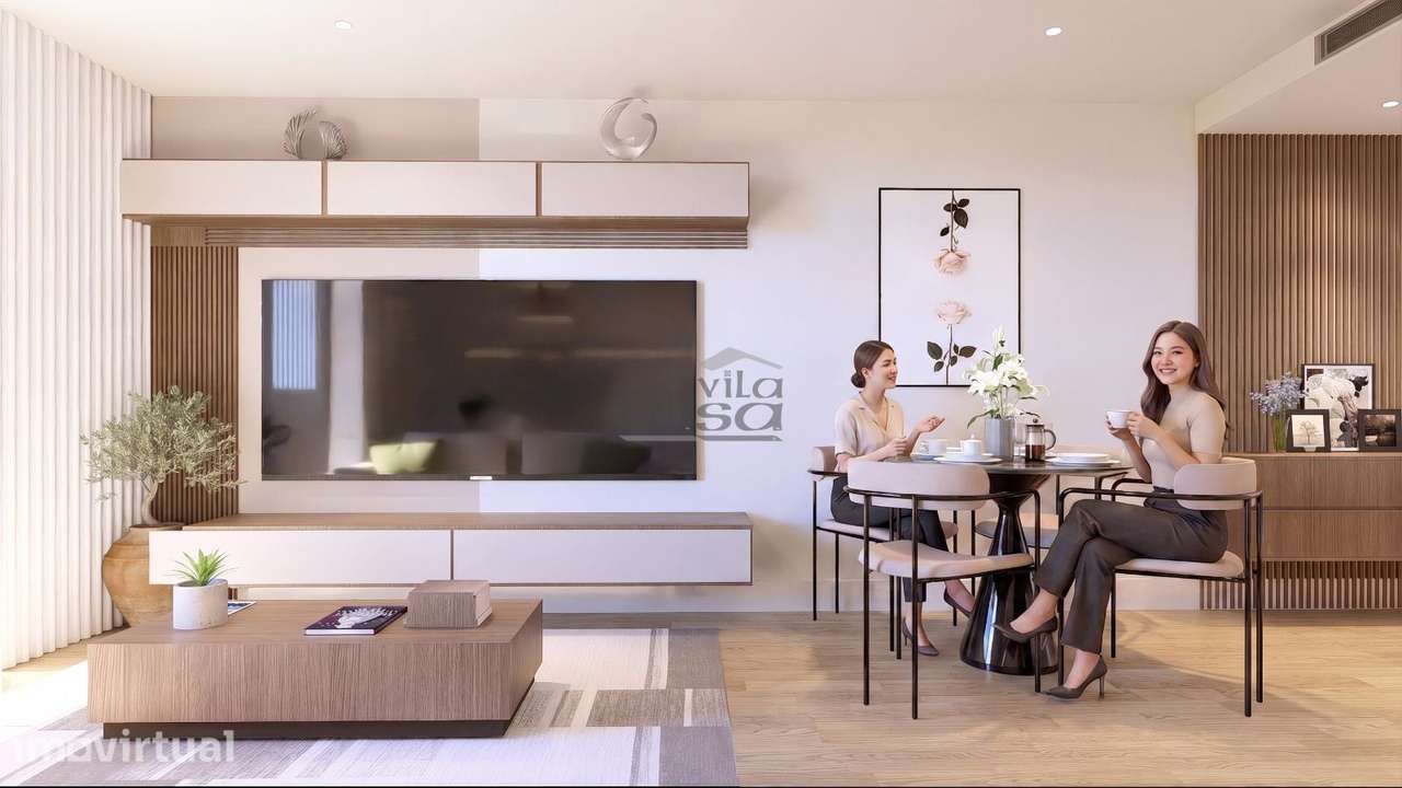 T2 Novo com terraço 40 m2 garagem Vilar de Paraiso, Vila Nova de Gaia - Grande imagem: 2/30