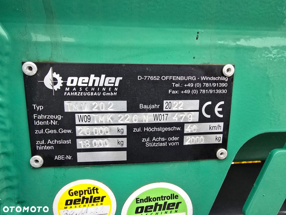 Inny OEHLER TMV 202 - 8