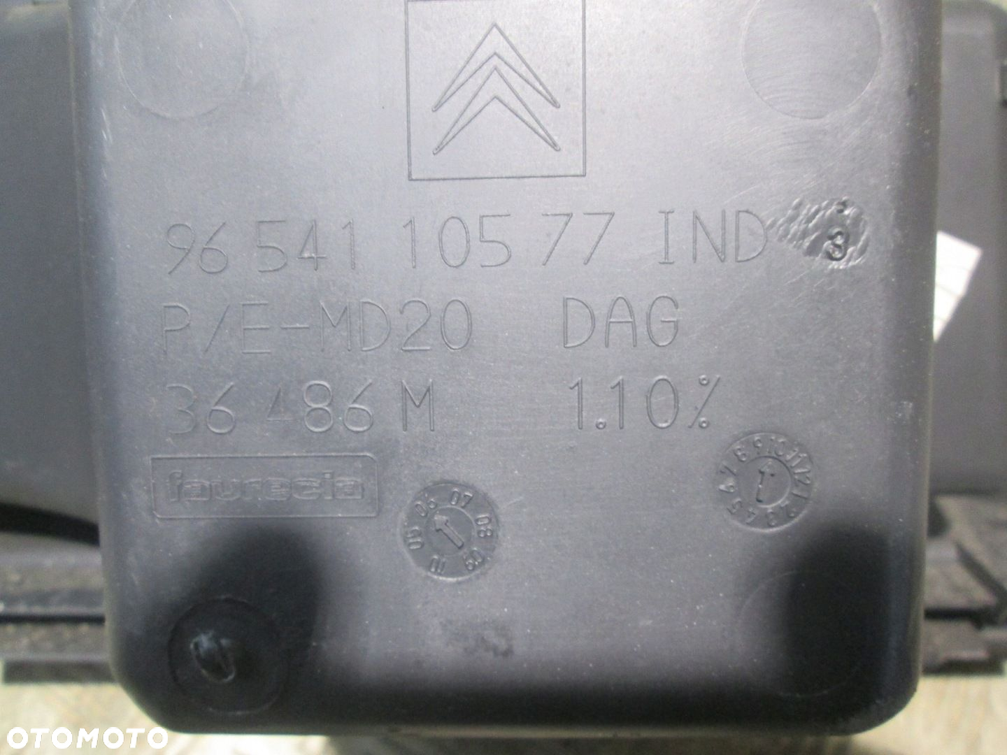 SCHOWEK PASAŻERA CITROEN C4 GRAND PICASSO I 06- 9654110577 - 5