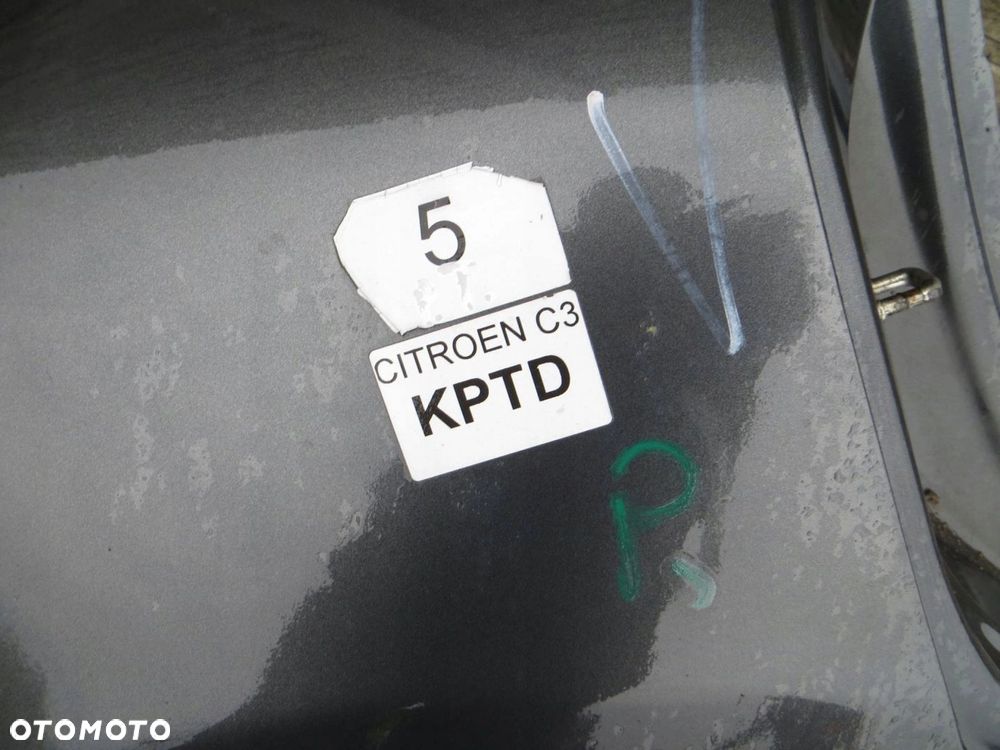 CITROEN C3 III BŁOTNIK ĆWIARTKA PRAWA TYŁ TYLNA 16- - 5