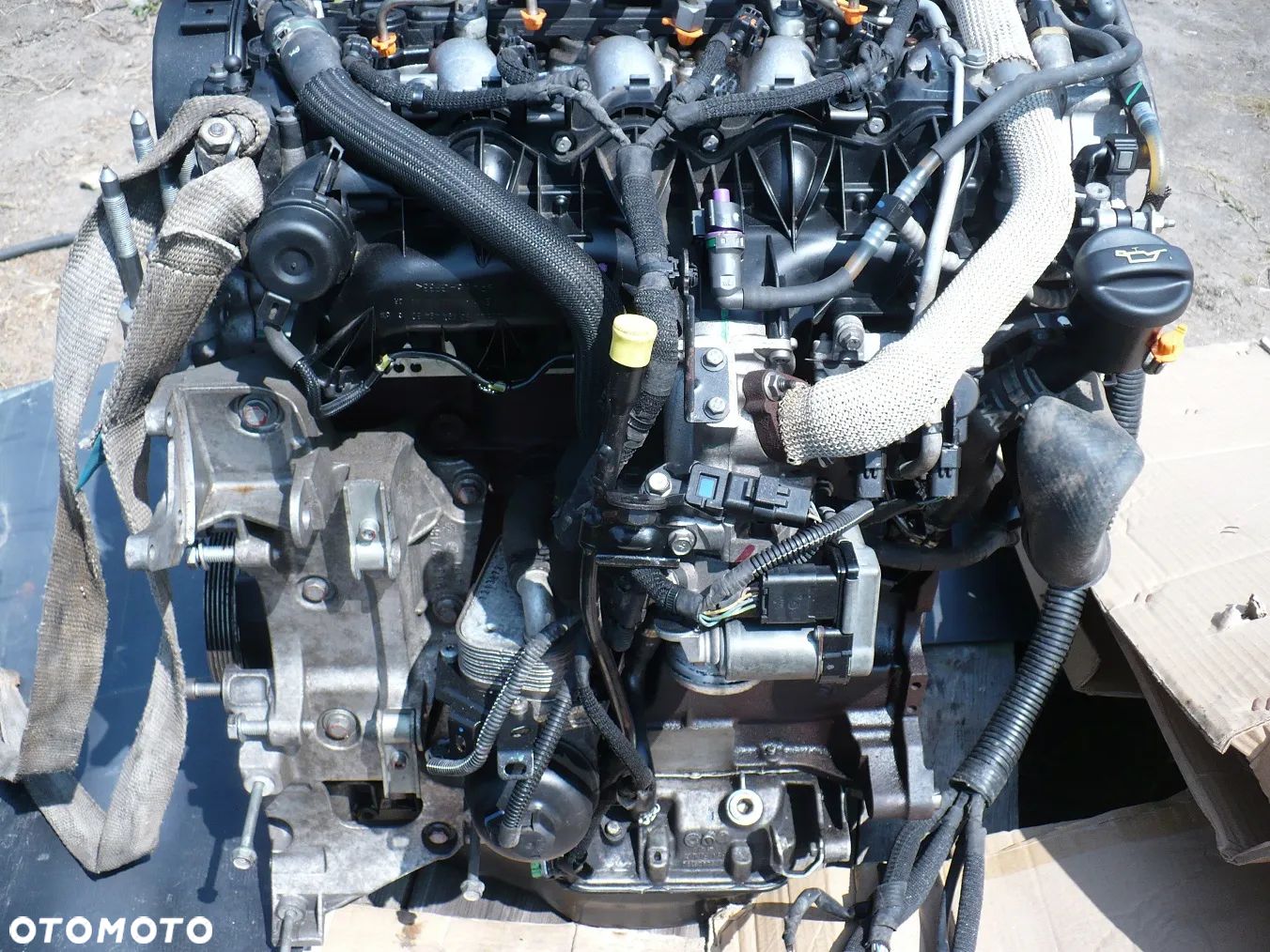 citroen peugeot 2.2hdi 10DZ55 4HN SILNIK 63TYS. PRZEBI. EU. - 1