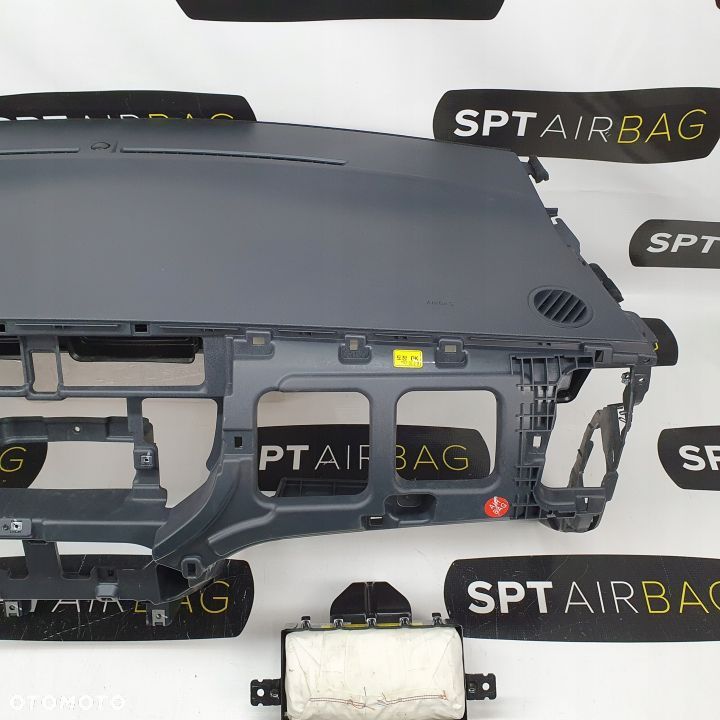 KIA RIO III DESKA ROZDZIELCZA KONSOLA KOKPIT PULPIT PODUSZKI AIRBAG AIR BAG PASY KIT SET - 4