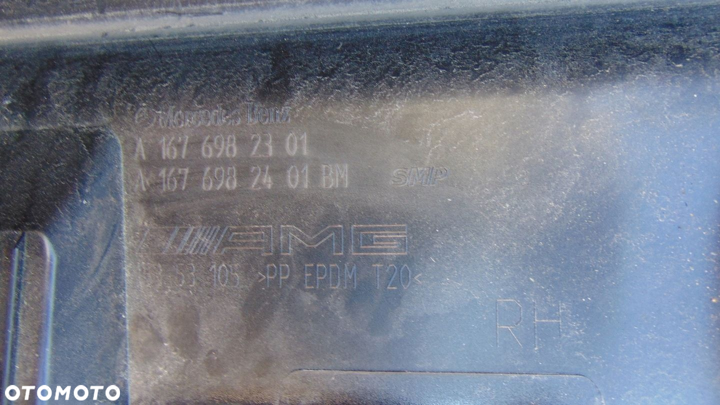 MERCEDES ML W166 PRAWĄ ORAZ LEWĄ PRÓG LISTWA PROGOWA PRAWA ORG 001166882 - 6