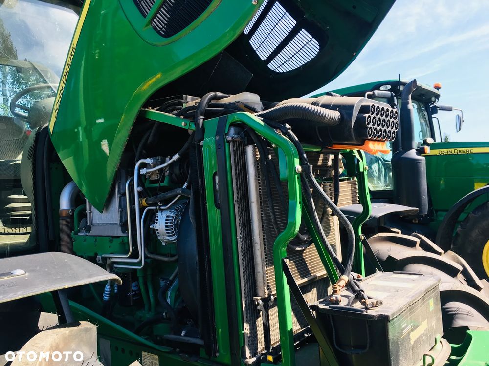 John Deere 7430 Premium Nowe opony Video Pneumatyka - 14