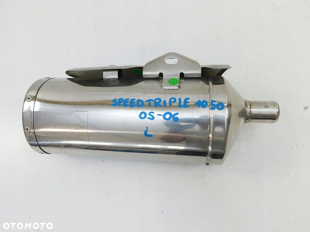TRIUMPH SPEED TRIPLE 1050 05-06 TŁUMIK WYDECH LEWY - 7