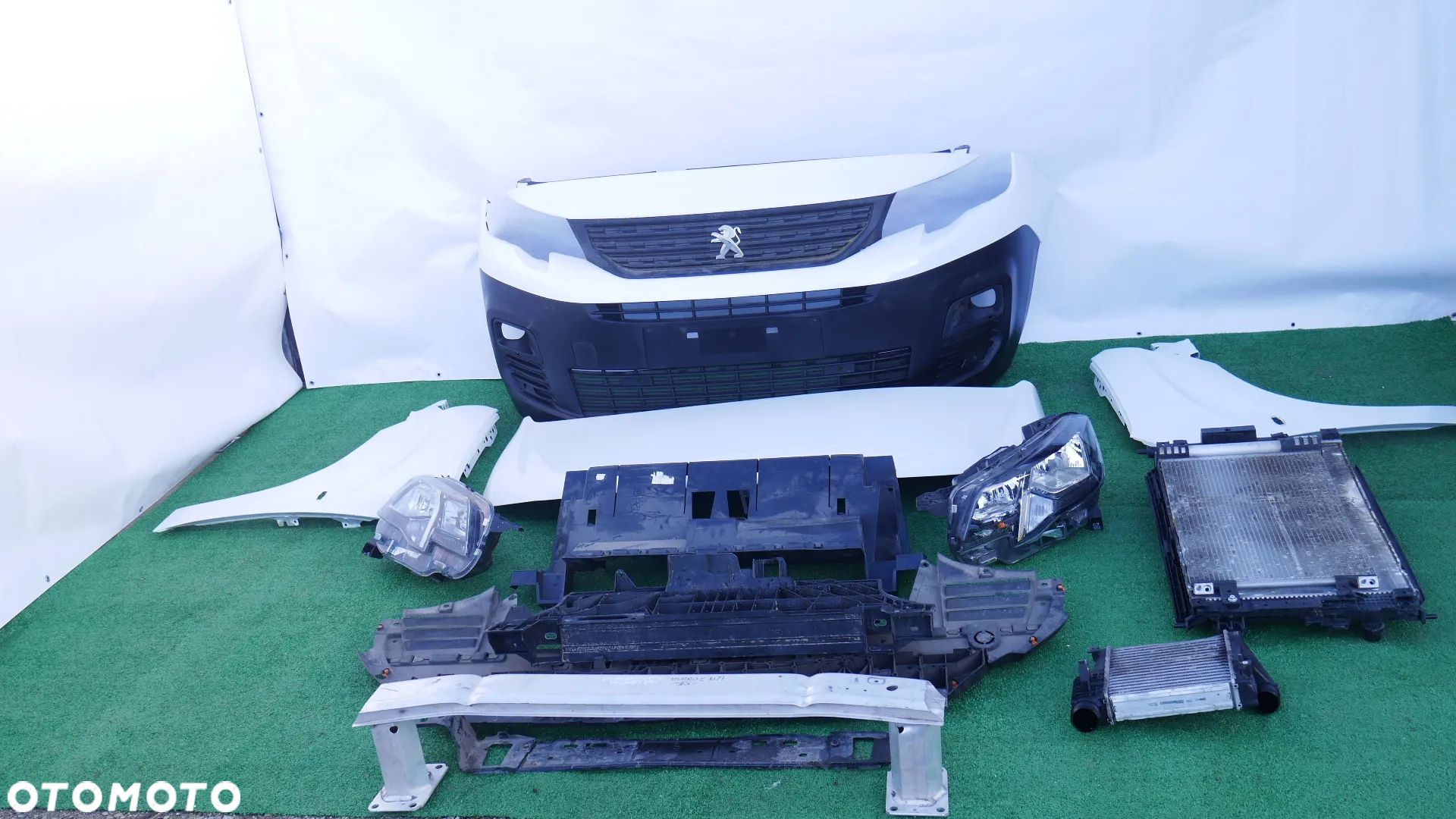 PEUGEOT PARTNER IV 4 MASKA BOTNIKI LAMPY ZDERZAK DOLNA BELKA CHŁODNICE PAS PRZEDNI - 1