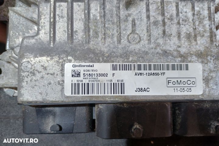 Calculator motor ECU S180133002 - 1.6 TDCI S180133002 - 1.6 TDCI Ford - 3