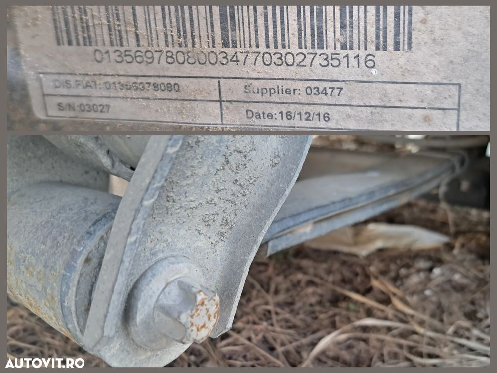 Set foi de arc dublu lamelar punte spate suspensie spate Fiat Ducato Citroen Jumper Peugeot Boxer 2.0hdi 2.3d - 7