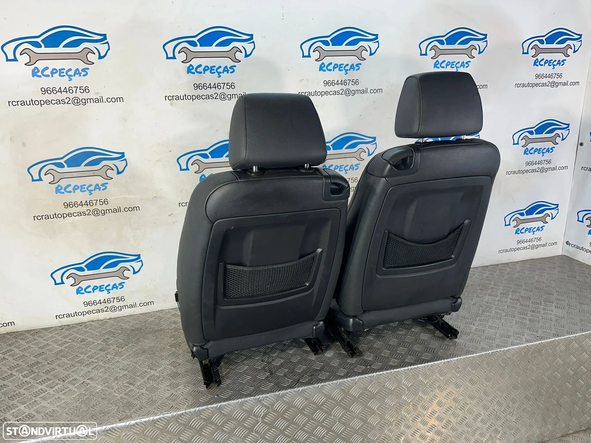 Conjunto Bancos Pele Eletricos Frente Frontal BMW Serie 3 Coupe e92 2006 - 2012 - 8