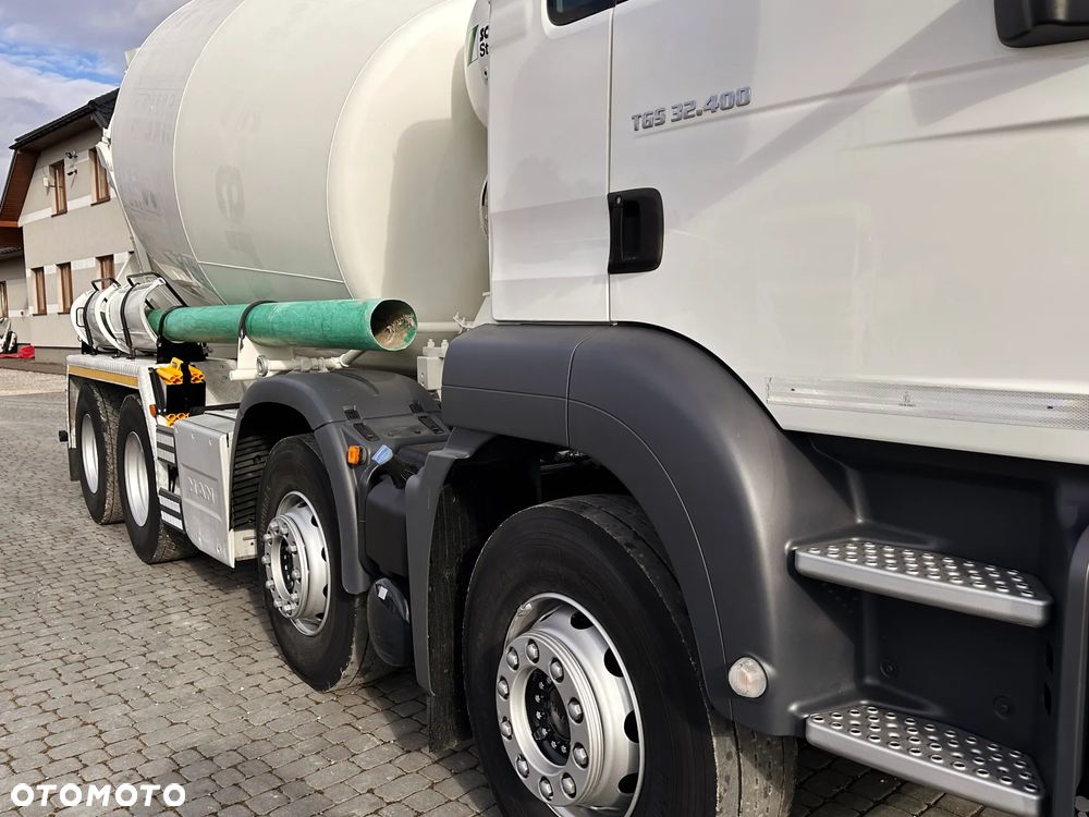 MAN TGS 32.400 8X4 BETONOMIESZARKA STETTER 9m3 - 8