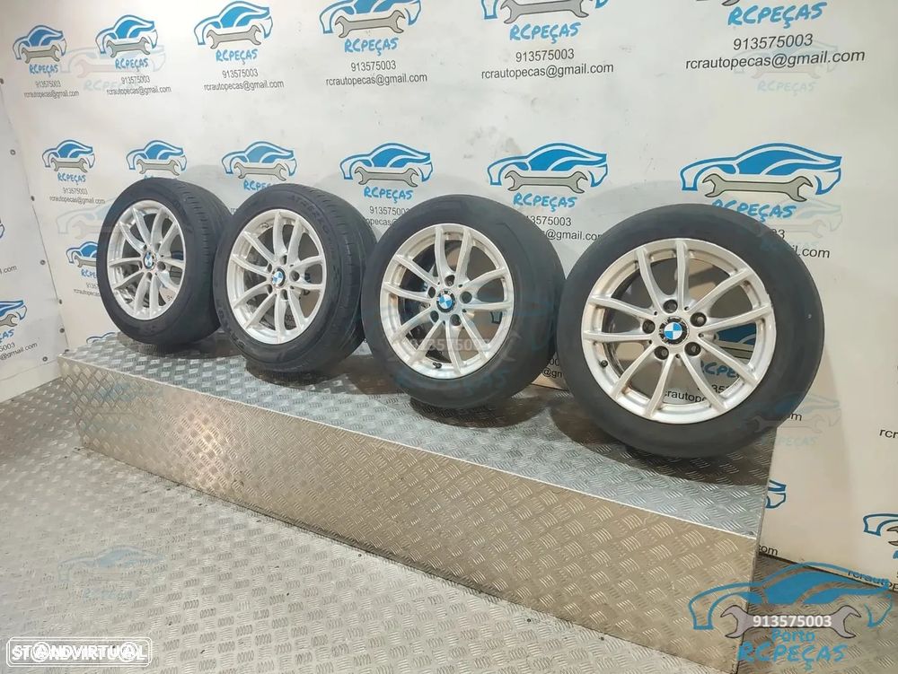 - Conjunto Jantes 16" BMW Style 378 - 7J | ET40 | 5x120 - Originais | Jante | 36316796202 | 6796202 | 205 55 16 | 5 x 120 | 16 Polegadas | F20 | F21 | F22 | F23 | LCI - 16