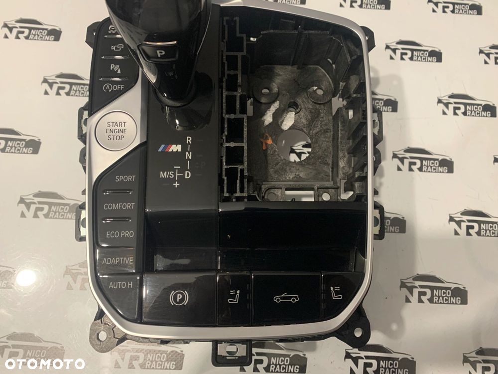 LEWAREK GAŁKA ZMIANY BIEGÓW M-PAKIET BMW 8 G14 M8 F91 CABRIO 9857446 - 2