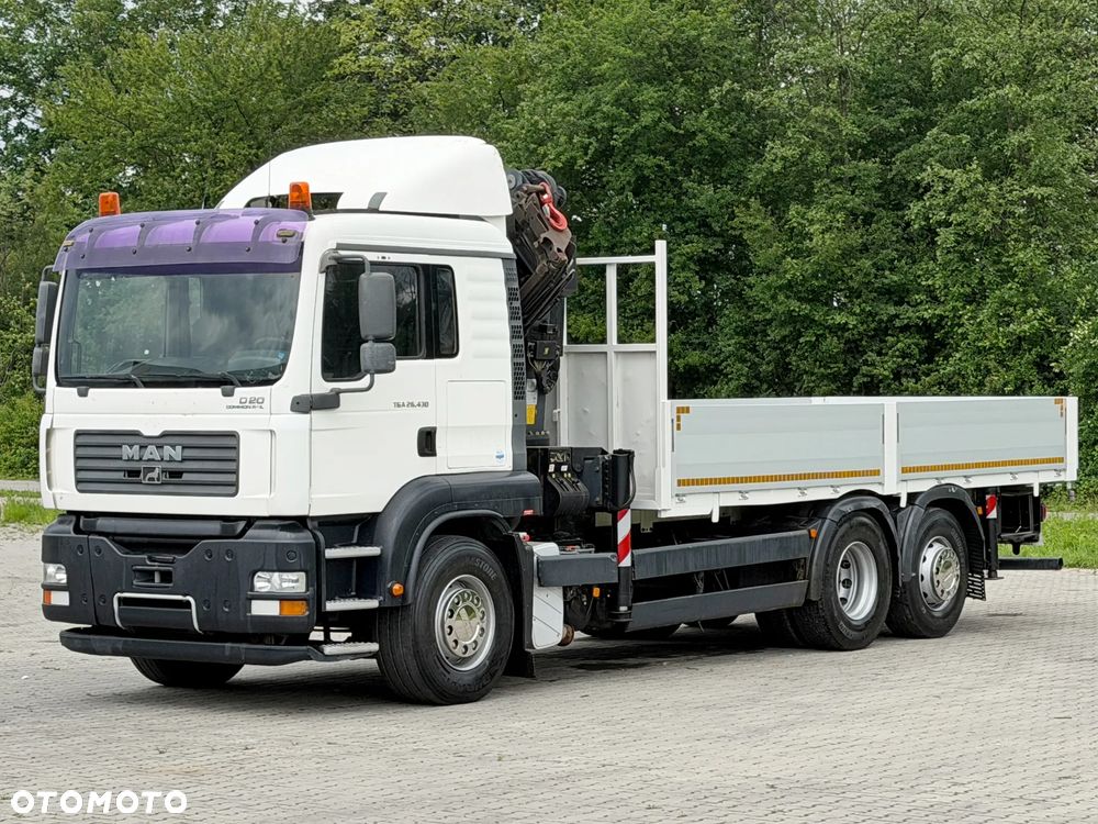 MAN TGA 26.430 * Skrzynia 6,15 m + PK 29002 + PILOT / 6x2 - 4