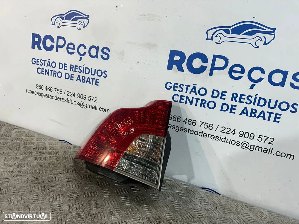 .Conjunto Farolins Tras Traseiros Esquerda Direita Originais Volvo S40 Mk2 II 2003 - 2012 - 7