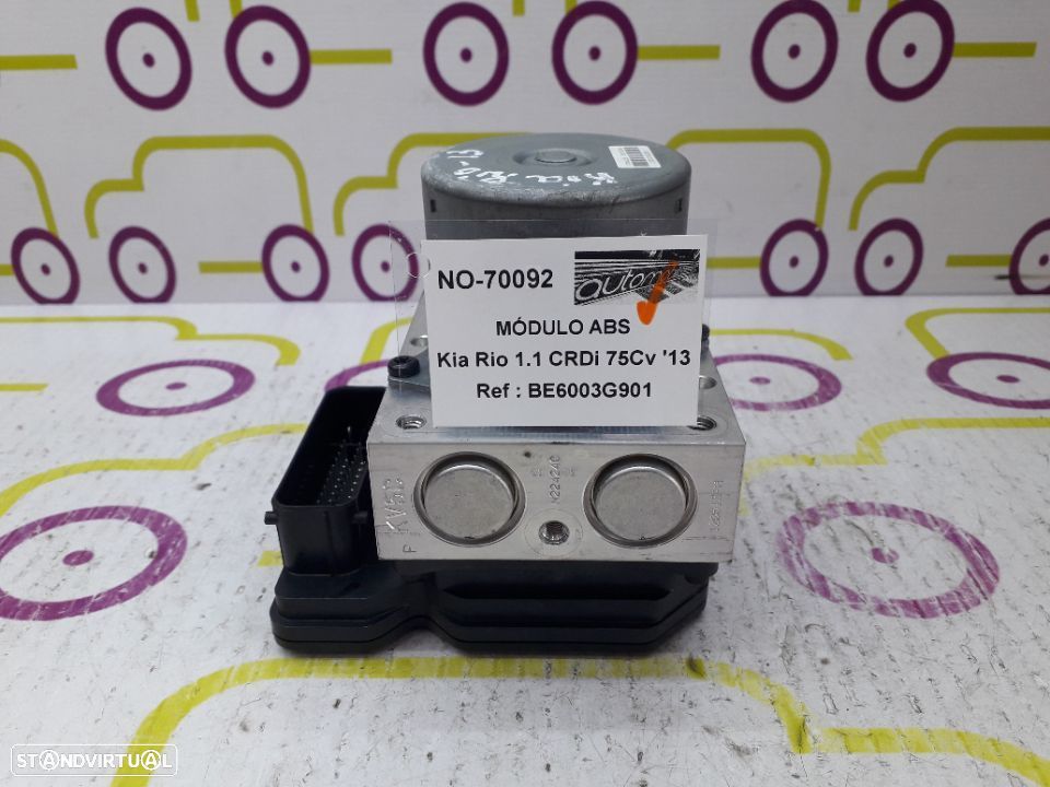 Módulo ABS Kia Rio 1.1 CRDi 75Cv de 2013 - Ref: BE6003G901 - NO70092 - 1