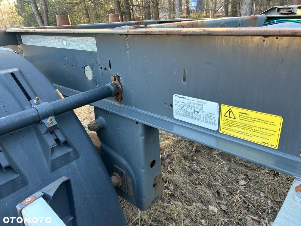 Krone BDF PRZYCZEPA / PODKONTENEROWA / POD KONTENER / OPONY 385/65 R 22.5 / DOSTĘPNE 3 SZTUKI DO WYBORU / TRANSPORT DO 100 KM GRATIS !! - 16