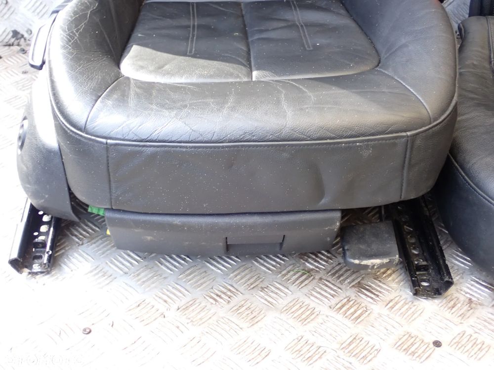 AUDI A6 C7 FOTEL PRZEDNI PRAWY / LEWY ORAZ KANAPA TYLNIA  SKÓRA  KOMPLET, DOSTĘPNE 2 KOMPLETY - 13